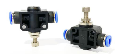 Reguladores de Caudal - Conectores Neumáticos CP Goma